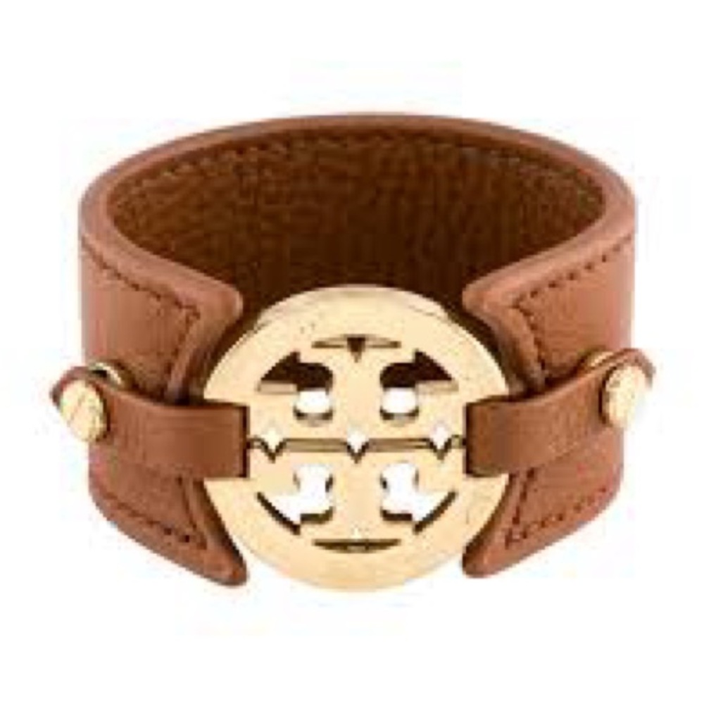 Tory Burch Leather Gold Bracelet